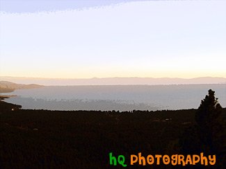 Overall View of Lake Tahoe painting