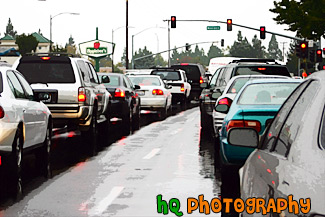 Traffic and Cars painting