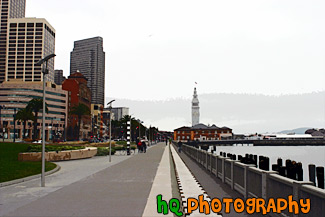 San Francisco Piers & Wharf painting