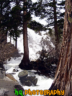 Lower Eagle Falls at Lake Tahoe painting