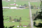 Farm View from Mt. Peak digital painting
