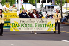 Daffodil Parade Sign digital painting