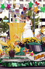 Daffodil Parade Float digital painting