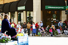 Parade Float & Spectators digital painting