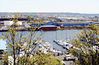 Commencement Bay, Trees, & Boats digital painting