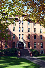 Harstad Residence Hall at PLU digital painting