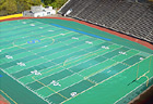 Stadium High School Football Field digital painting