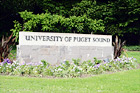 University of Puget Sound Sign digital painting