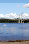 Narrows Bridge & Boat digital painting