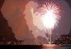 Freedom Fair Fireworks Show digital painting