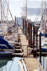 Dock & Sailboats in Tacoma digital painting