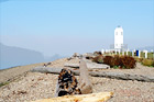 Brown's Point Lighthouse and Shore digital painting