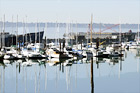 Boats & Reflections digital painting