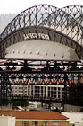 Close Up of Safeco Field Building digital painting