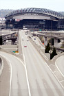 Freeway Towards Safeco Field digital painting