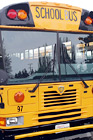 Front of Yellow School Bus digital painting