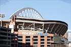 Qwest Field Up Close digital painting