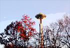 Space Needle at Dusk digital painting