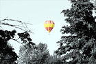 Hot Air Balloon Art digital painting