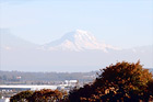 Mt. Rainier View at Tacoma digital painting