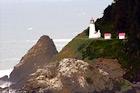 Heceta Head Lighthouse Close Up digital painting