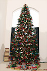 Decorated Christmas Tree digital painting