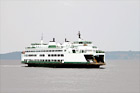 Ferry Boat & Cloudy Day digital painting