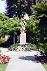 Sacred Heart Statue, Mission Gardens, Santa Clara digital painting
