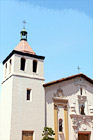 Mission Santa Clara de Asis Church digital painting