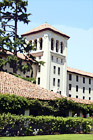 Nobili Hall at Santa Clara University digital painting