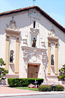 Historic Mission Santa Clara de Asis digital painting