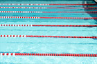 Lanes of a Swimming Pool digital painting