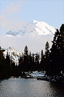 Mt. Rainier From Eunice Lake digital painting
