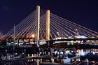Tacoma Bridge at Night digital painting