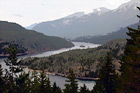 Ross Lake and Clouds digital painting