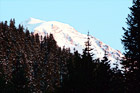 Red Mt. Rainier digital painting