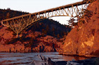 Deception Pass at Sunset digital painting