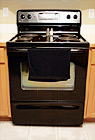 Black Kitchen Stove digital painting