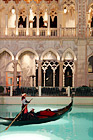 Venice Gondola Ride at Las Vegas digital painting