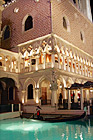Venetian Gondola & Hotel digital painting