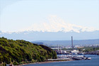 Mt. Rainier From North Tacoma digital painting