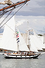 Tall Ship in Puget Sound digital painting
