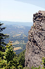 Rock Cliff & View at top of Mt. Si digital painting