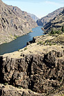 Hells Canyon in Idaho digital painting