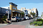 Downtown Seaside, Oregon digital painting