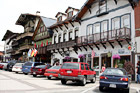 Leavenworth Bavarian Shops digital painting