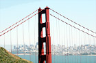 Golden Gate Bridge in San Franciso digital painting
