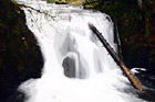 Little Multnomah Falls digital painting