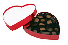 Chocolates in Heart Shaped Box digital painting