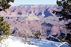 Grand Canyon Rim & Snow digital painting